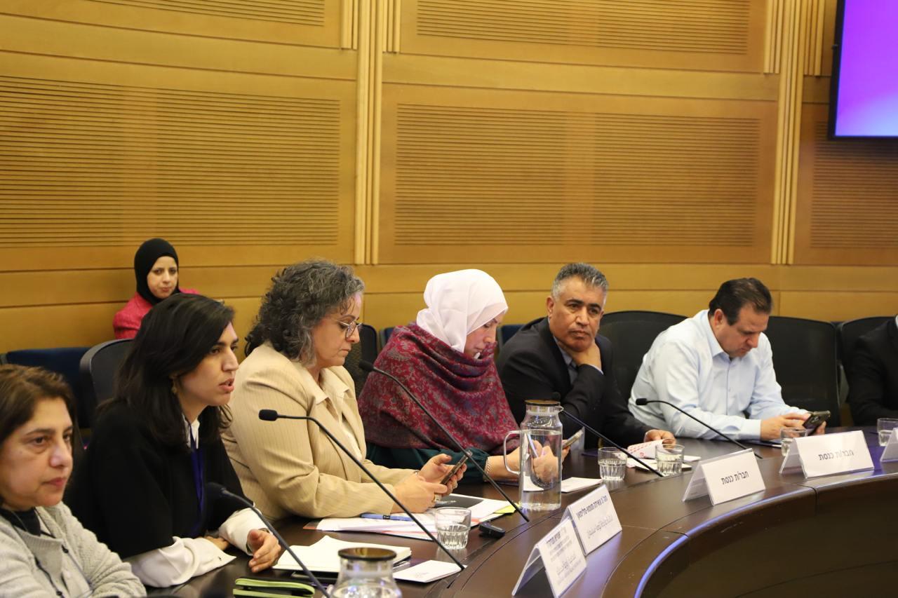 بمبادرة النائبة توما سليمان: مؤتمر "يموتون خوفًا - الأطفال العرب في ظل الجريمة" في الكنيست