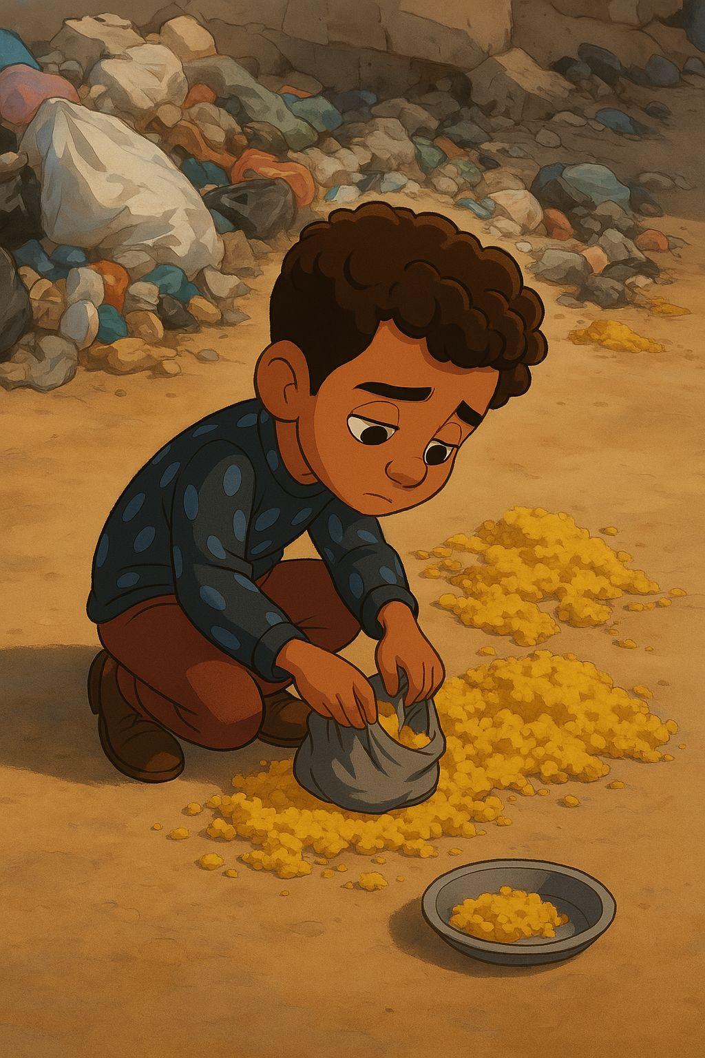 كرتون مصقول وحرب الإبادة