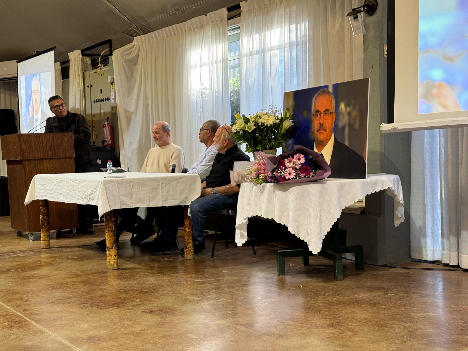 تأبين المربي والمناضل الراحل أنور داود بمشاركة مئات من رفاق درب السلام والمساواة والعدل من الشعبين