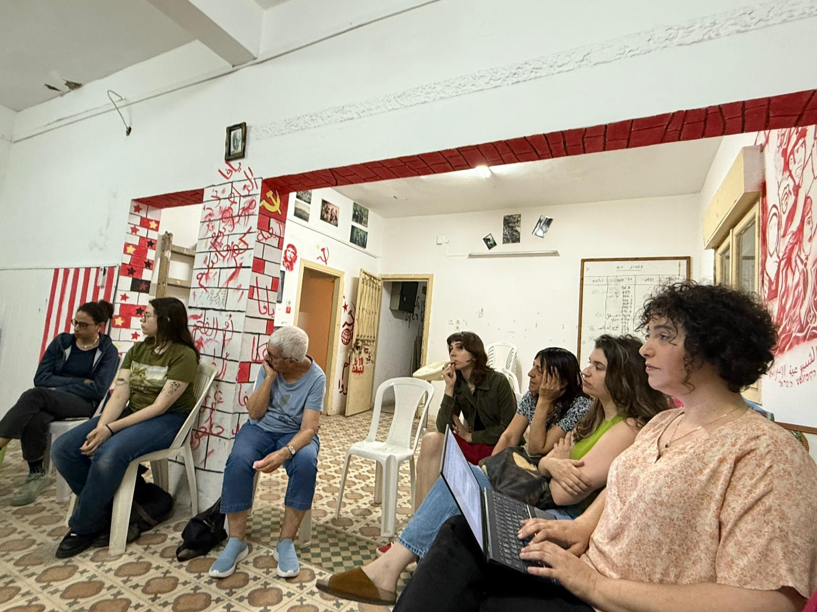 لقاء ناجح لتنظيم لحركة النساء الديمقراطيات في يافا: خطوات ميدانية لمناهضة التمييز ولدعم غزة