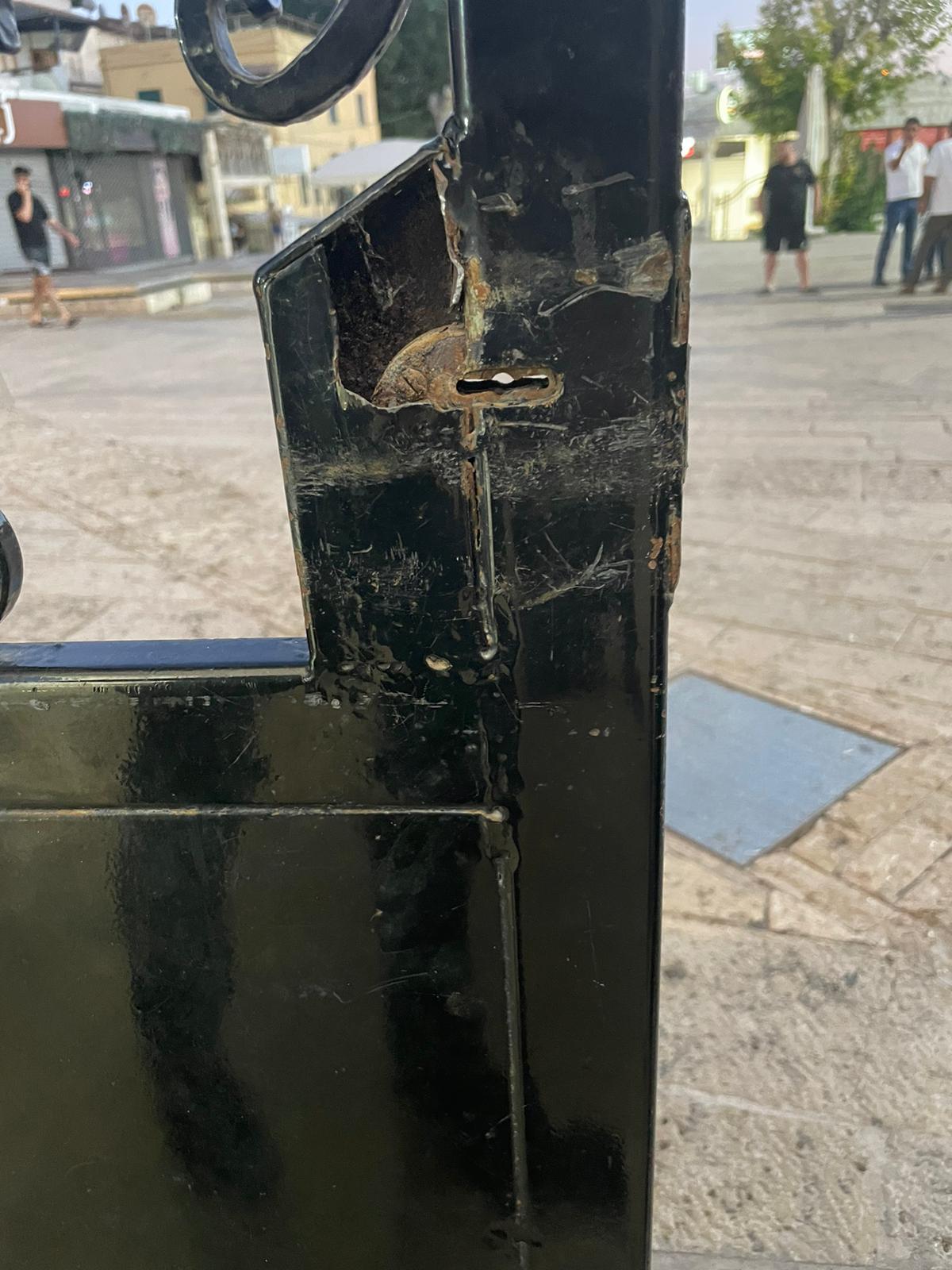 عناصر تسمي نفسها "جنود الرب" اعتدت على كنيسة البشارة الارثوذكسية في الناصرة