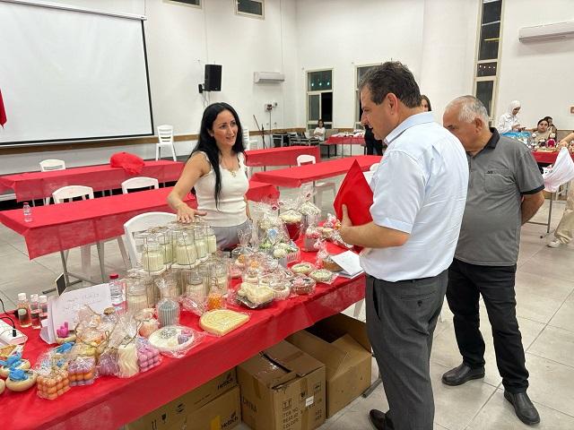 الشبيبة الشيوعية فرع عبلين تنظم بازارا لذكرى القائد توفيق زياد