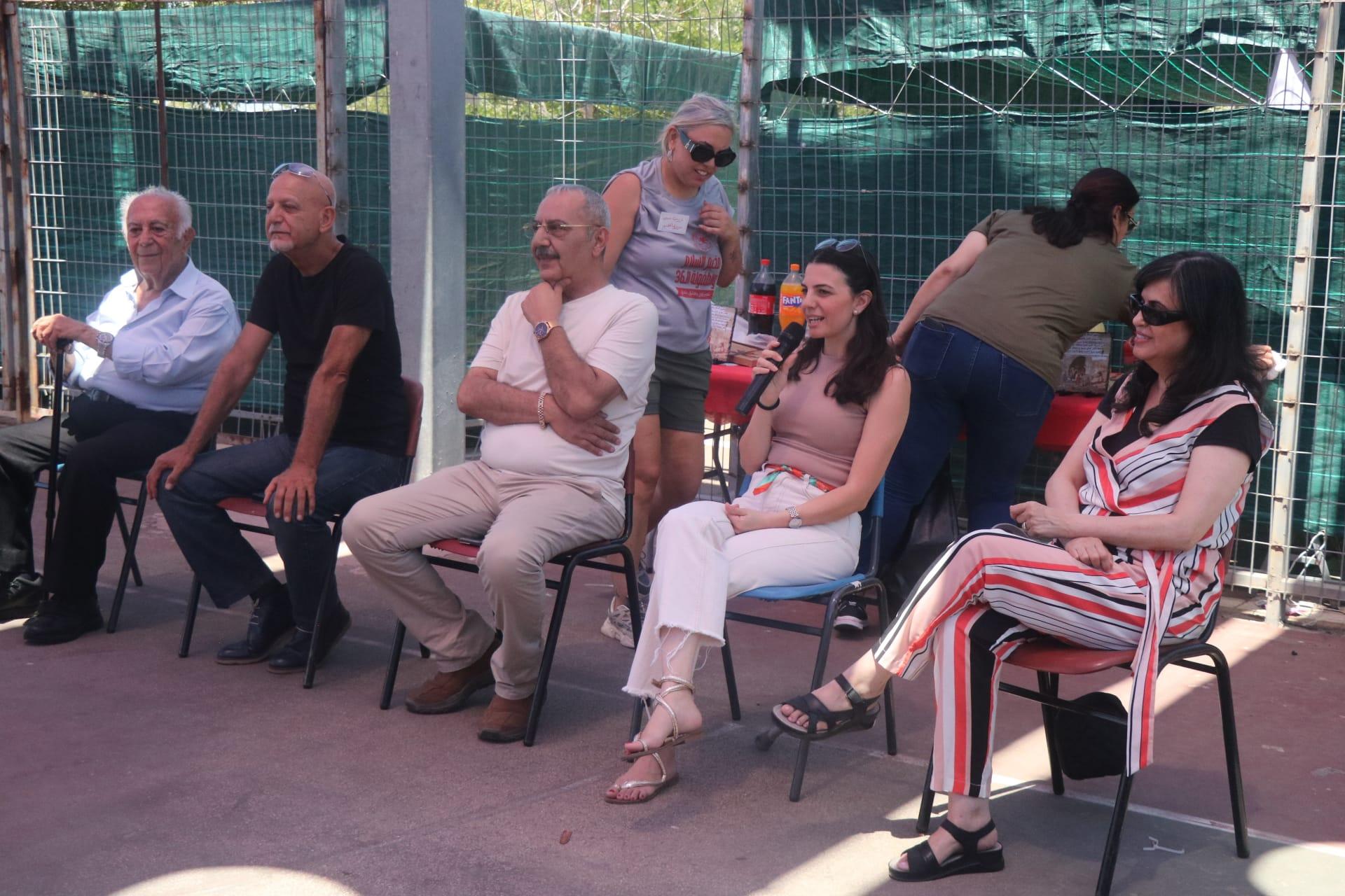 الشبيبة الشيوعية فرع الناصرة تكرّم فنانين نصراويين في مخيم السلام والطفولة ال36