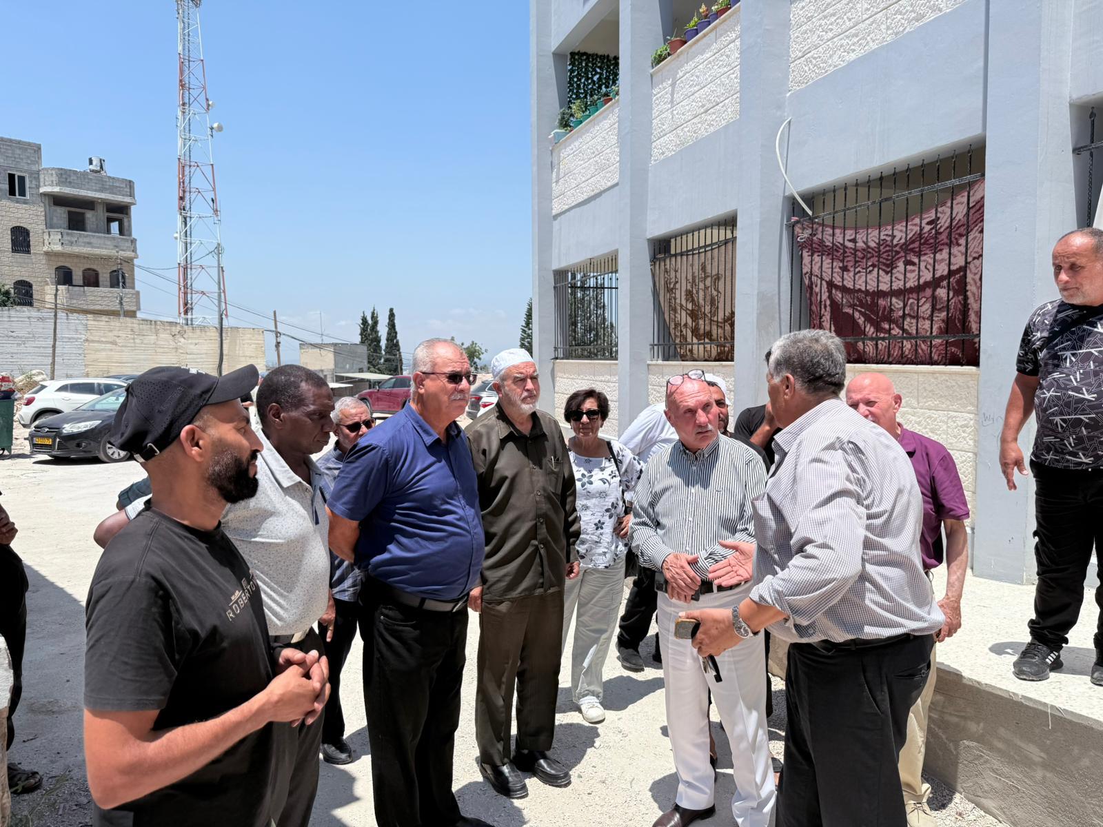 وفد للمتابعة بزيارة تفقدية إلى مخيمي طولكرم ونور شمس