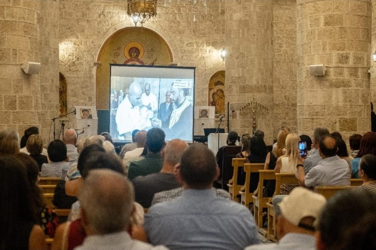 في أمسية محبّة ووفاء مهيبة: حيفا تكرّم الأب أغابيوس أبي سعدة