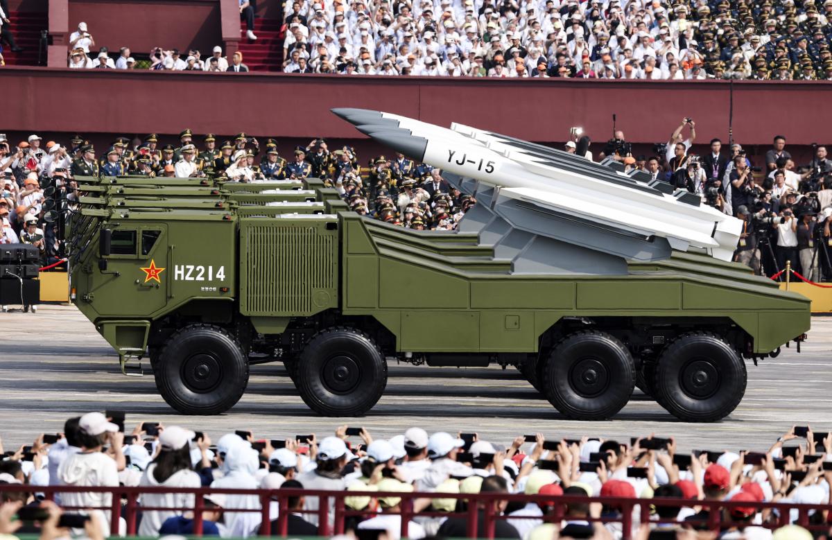 صواريخ واي جي YJ الأسرع من الصوت (شينخوا)