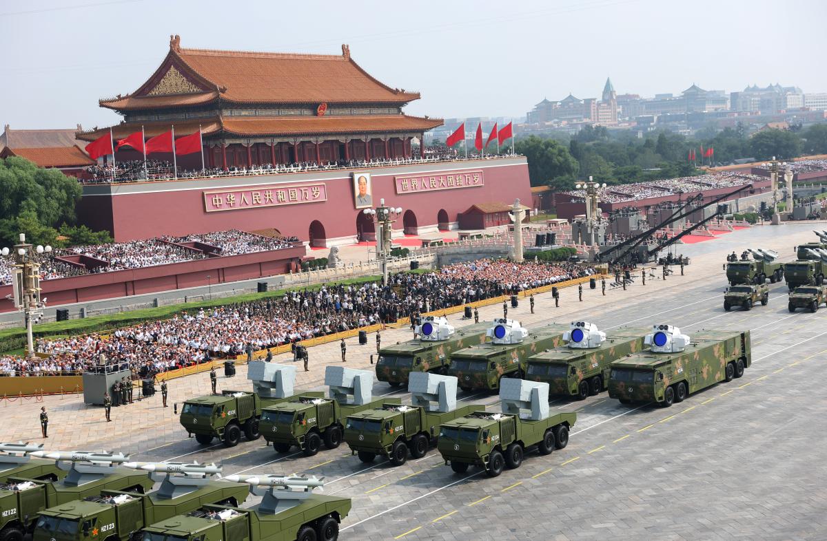العرض العسكري الصيني بذكرى النصر (شينخوا)