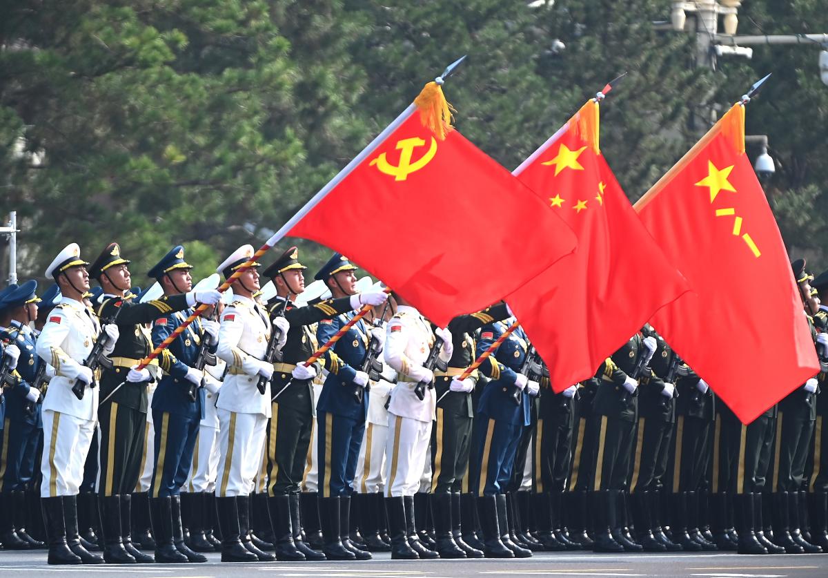 العرض العسكري الصيني الكبير (شينخوا)