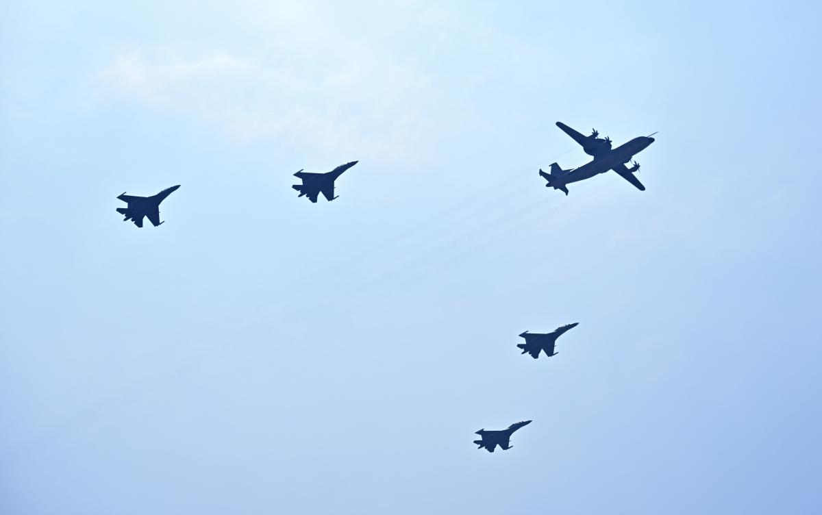 العرض العسكري الصيني الكبير (شينخوا)