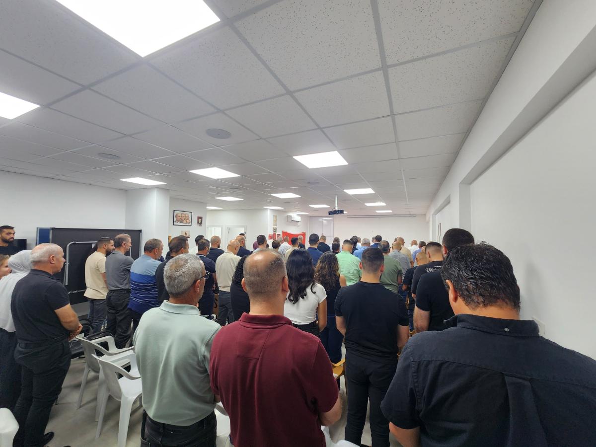 جبهة سخنين الديمقراطية تنتخب هيئاتها باجتماع حاشد واجواء رفاقية