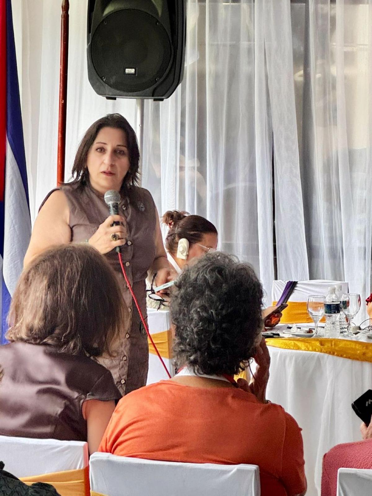 تقرير حول مشاركة حركة النساء الديمقراطيات في المؤتمر العالمي لاتحاد النساء الديمقراطيات – هافانا، كوبا