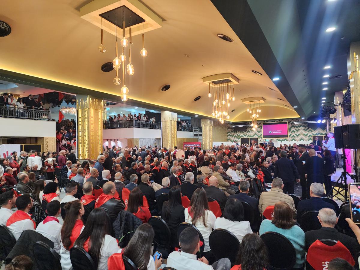 افتتاح المؤتمر الـ29 للحزب الشيوعي (تصوير الاتحاد)