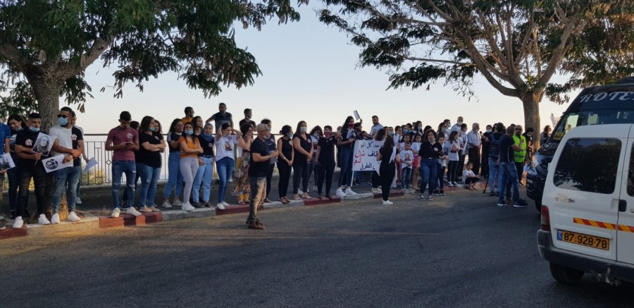 عين ماهل اليوم- التظاهرة الغاضبة