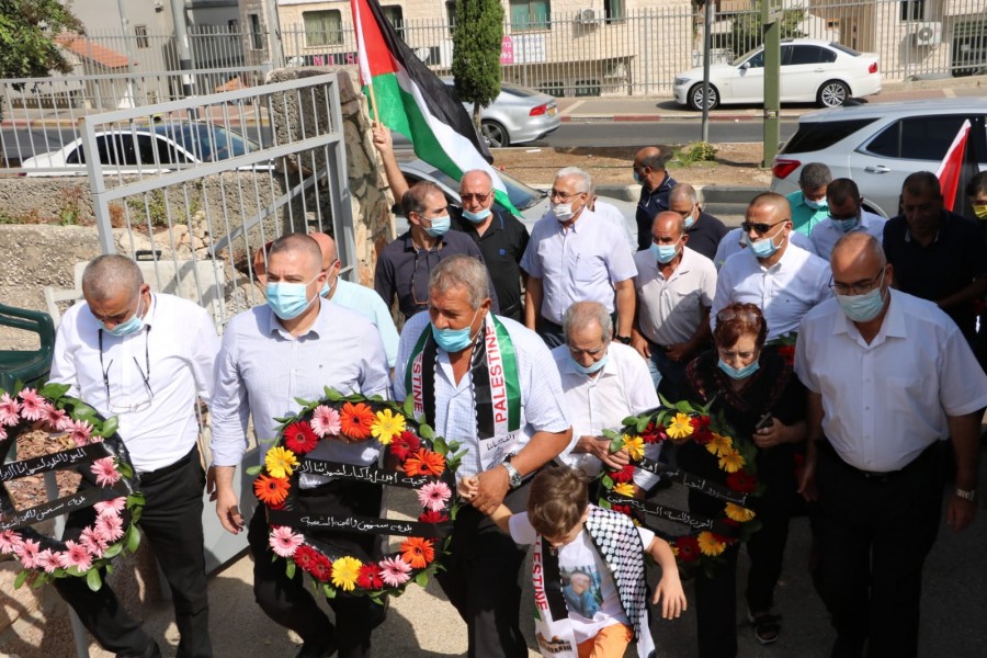 زيارة أضرحة الشهداء في الذكرى العشرين لهبّة أكتوبر - سخنين