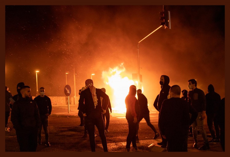 طمرة| الألوف في تشييع ضحية جريمة الشّرطة الشاب أحمد حجازي- تصوير الرفيقى أسيل جمامعة