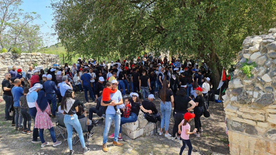 في يوم النكبة: مسيرات العودة إلى قرى حطين واللجون والدامون المهجرة