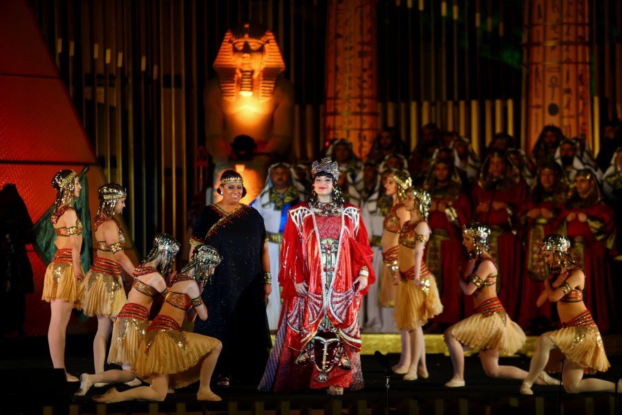 دار الأوبرا المصرية تبهر الجمهور بعرض أوبرا "عايدة" الشهير لـ "فيردي"