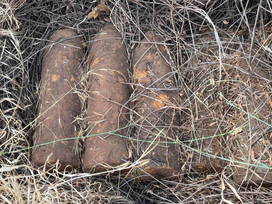 تفجير قذائف من مخلفات الحرب العالمية الأولى شمال جلجولية