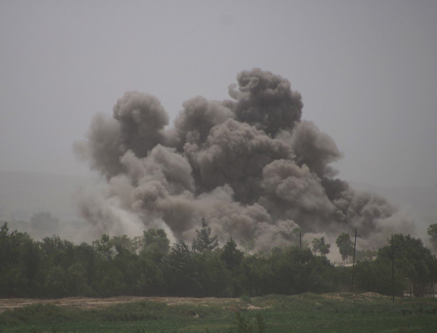 الجيش الأمريكي يعلن صد صواريخ اطلقت على مطار كابل