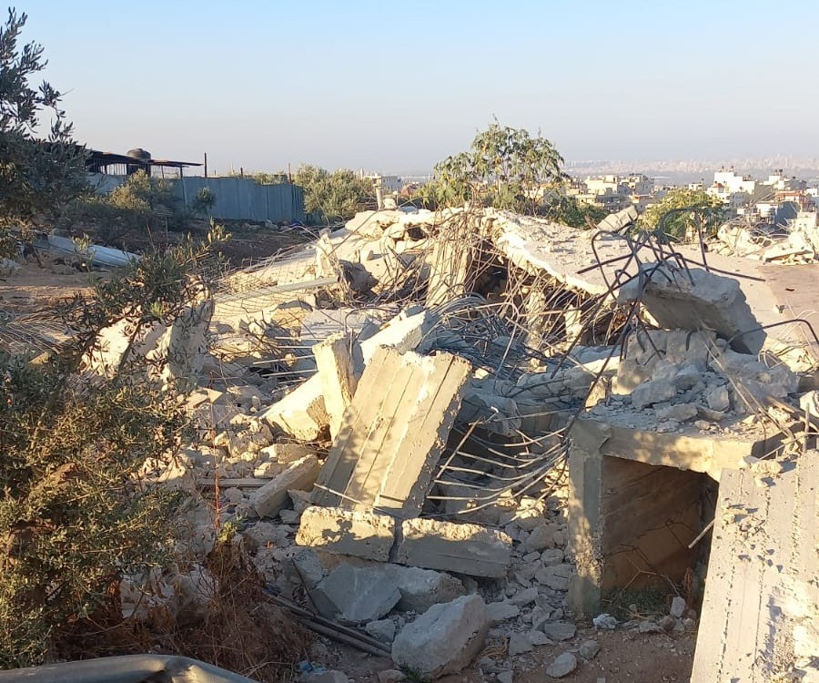 عملية هدم ذاتي في كفر قاسم