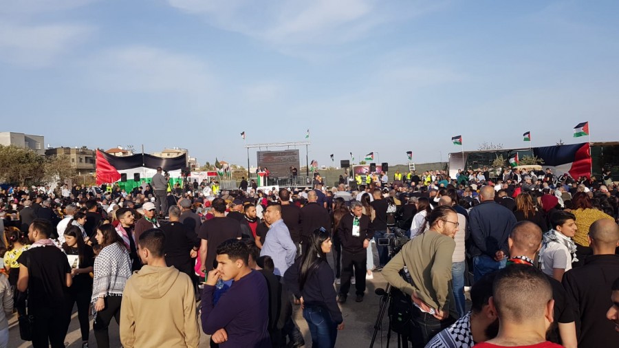 اختتام مراسم إحياء ذكرى يوم الأرض الخالد في دير حنّا بمشاركة الألوف من أبناء شعبنا