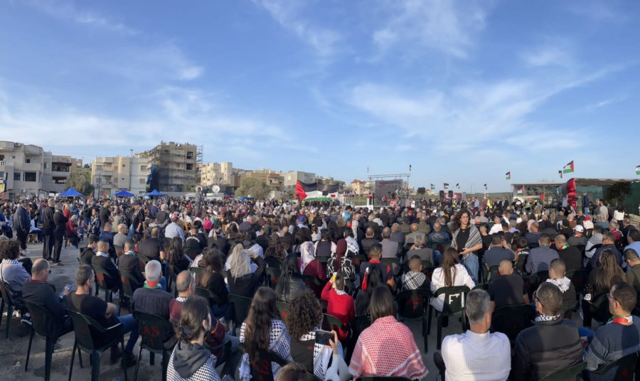 اختتام مراسم إحياء ذكرى يوم الأرض الخالد في دير حنّا بمشاركة الألوف من أبناء شعبنا