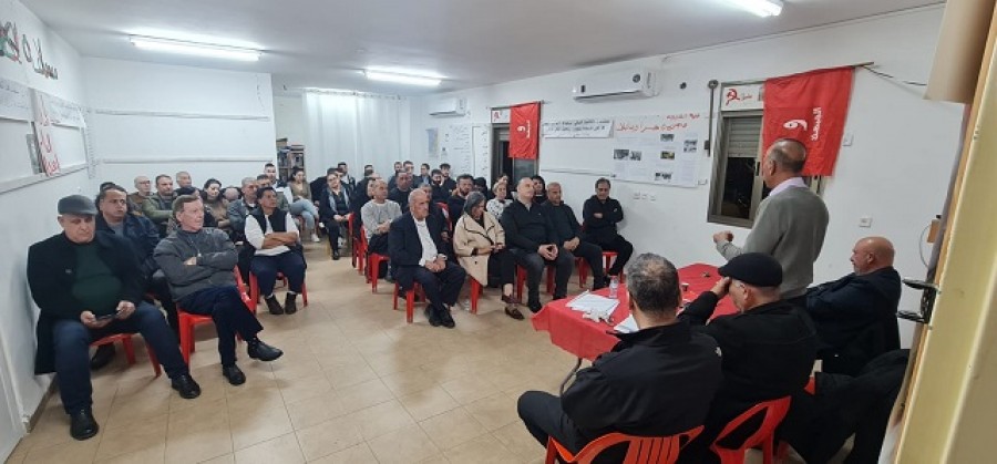 جبهة عبلين تنتخب الرفيق ثائر سليم مرشحًا لرئاسة المجلس المحلي ورئيسًا لقائمة العضوية