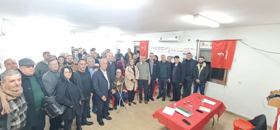 جبهة عبلين تنتخب الرفيق ثائر سليم مرشحًا لرئاسة المجلس المحلي ورئيسًا لقائمة العضوية