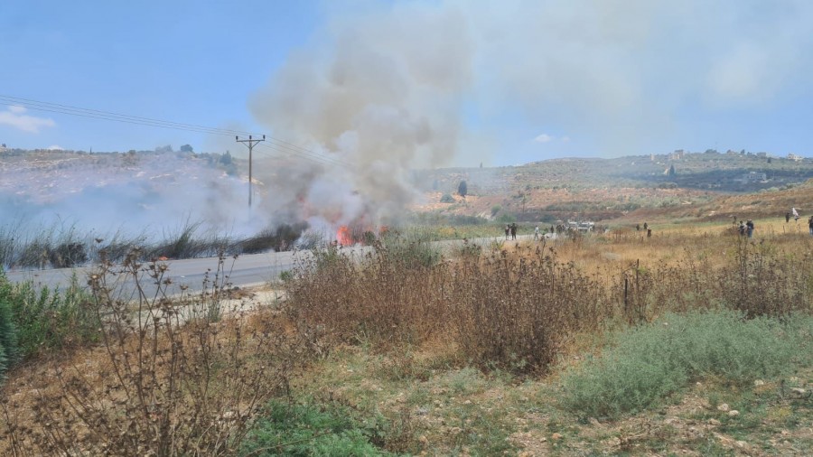 النائب كسيف: "قوات الاحتلال انفلتت وأطلقت قنابل غاز بدون رادع وأشعلت النار في بساتين وحقول برقة"