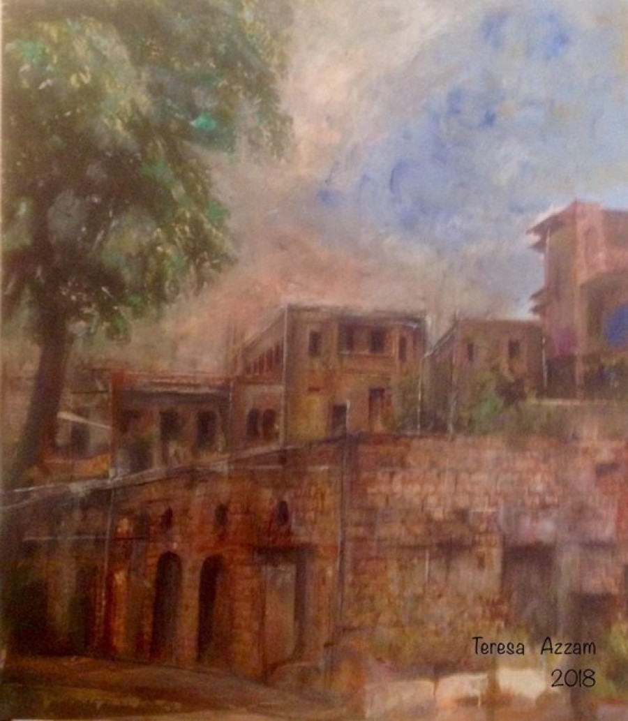 لوحة بعنوان "وادي الصليب"