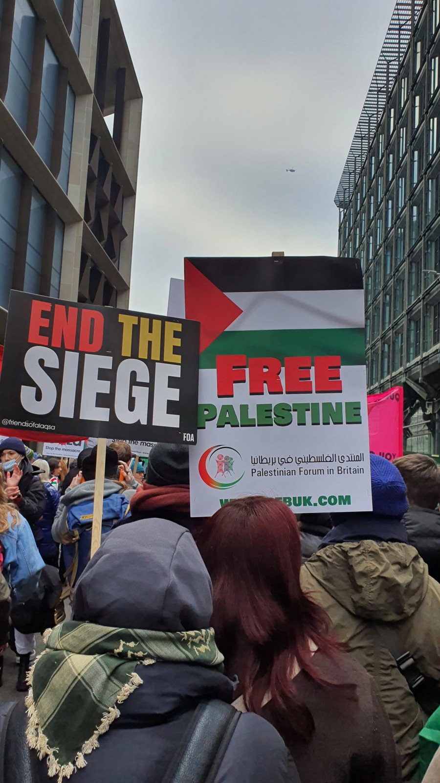 لندن مظاهرة مع غزة 2 كانون ثاني 24