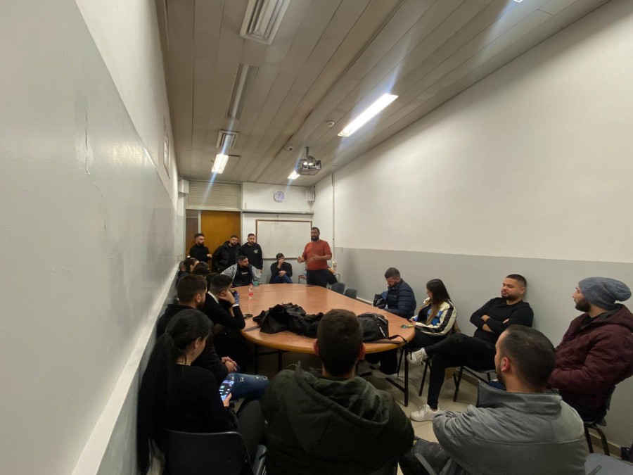 اجتماع كادر الجبهة الطلابية في جامعة حيفا