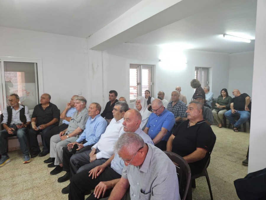 الحزب الشيوعي ولجنة المبادرة العربية الدرزية والجبهة والشبيبة الشيوعية يكرمون الرفيق نايف سليم، شاعر الفقراء