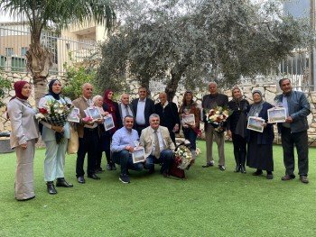 ضمن برنامج أسبوع اللّغة والهويّة والتّراث:  مدرسة "العبهرة" الابتدائيّة في عين ماهل تستضيف وفدًا من الاتّحاد القطريّ للأدباء الفلسطينيّين